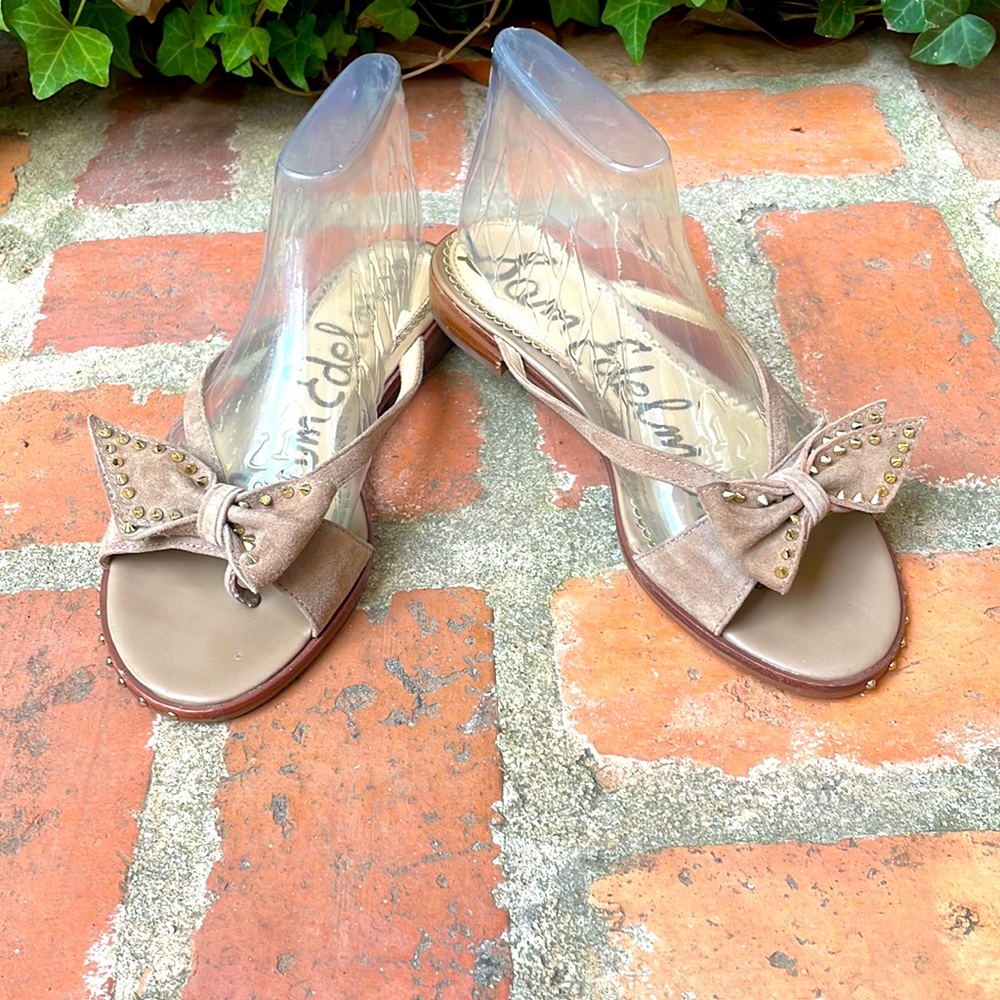 Sam Edelman suede upper sandals